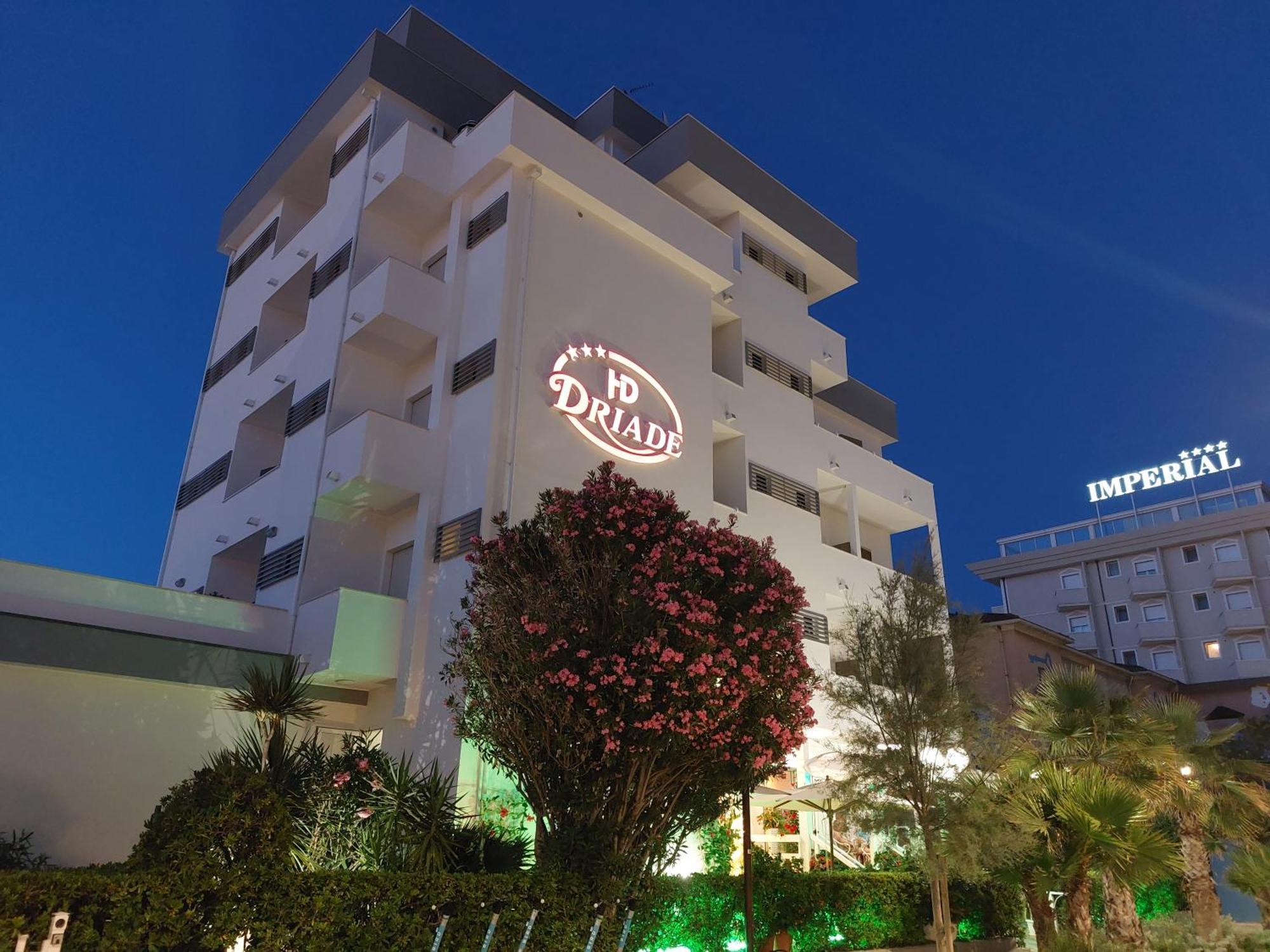 Hotel Driade Sul Mare Римини Экстерьер фото