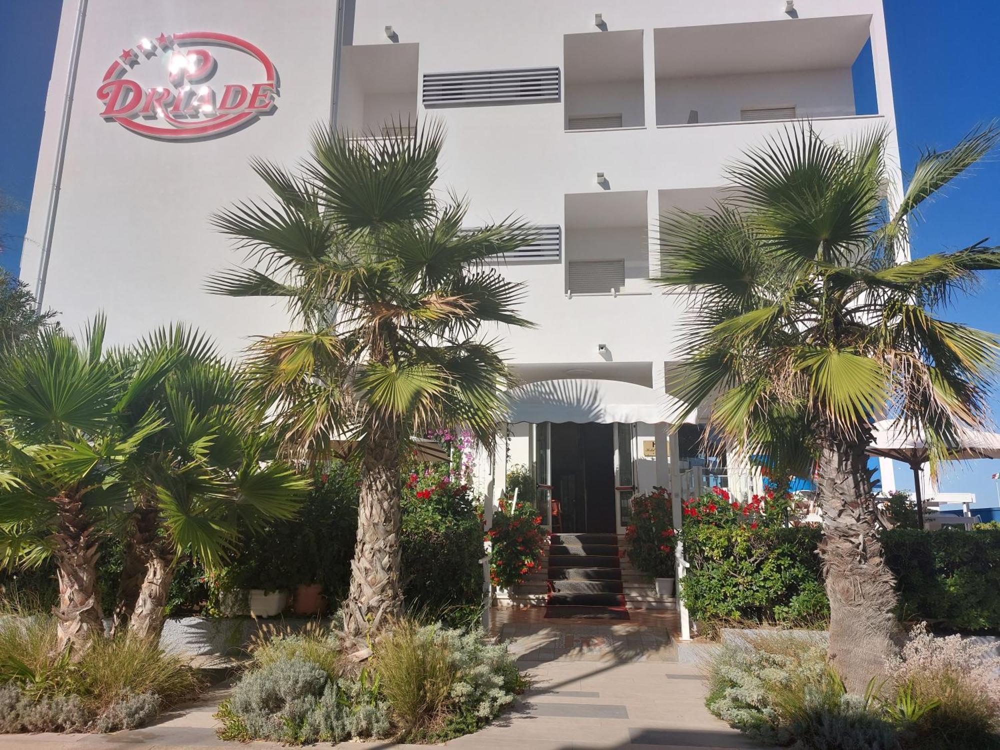 Hotel Driade Sul Mare Римини Экстерьер фото